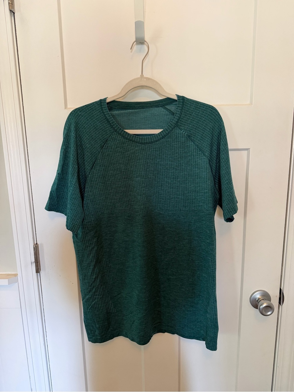 lululemon athletica Men's Short Sleeve Tech Tee in Teal Green